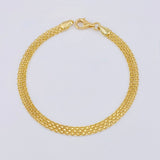 Bismark Bracelet 5.45 g / 7 1/2 in / 4.7 mm 18K Yellow Gold