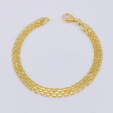 Pulso Chino 7.95 g / 7 1/2 in / 6,15 mm Oro Amarillo 18K