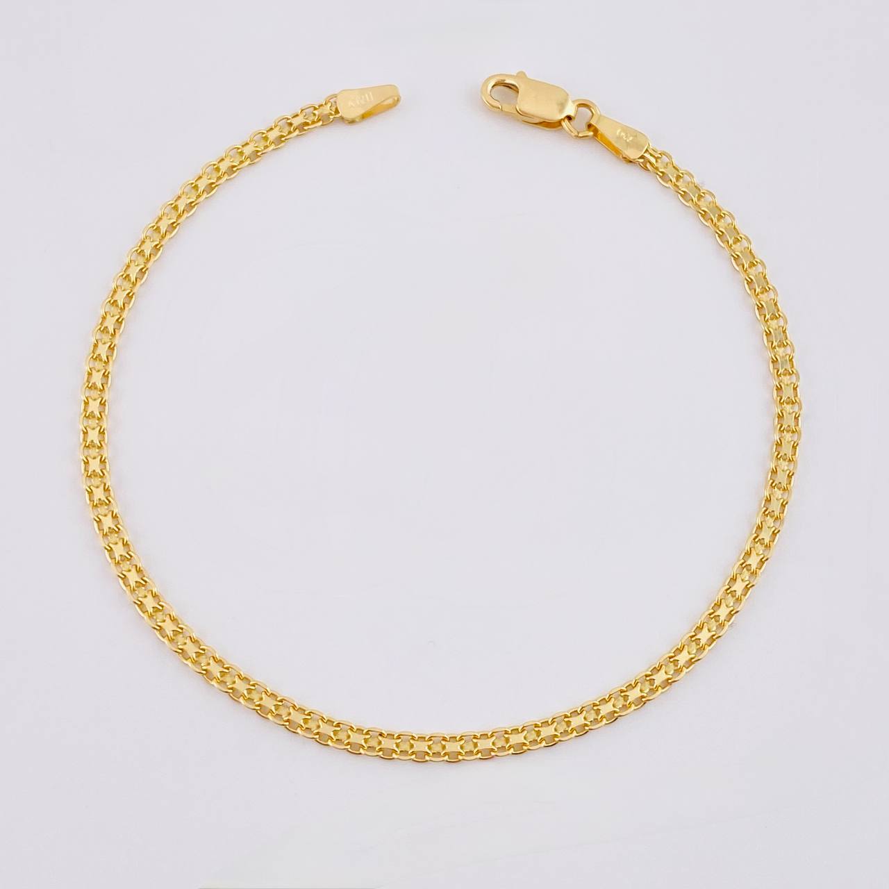 Pulso Chino 3.35 g / 7 3/4 in / 2,55 mm Oro Amarillo 18K