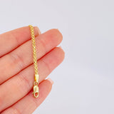 Bismark Bracelet 3.3 g / 7 1/2 in / 2.55 mm 18K Yellow Gold