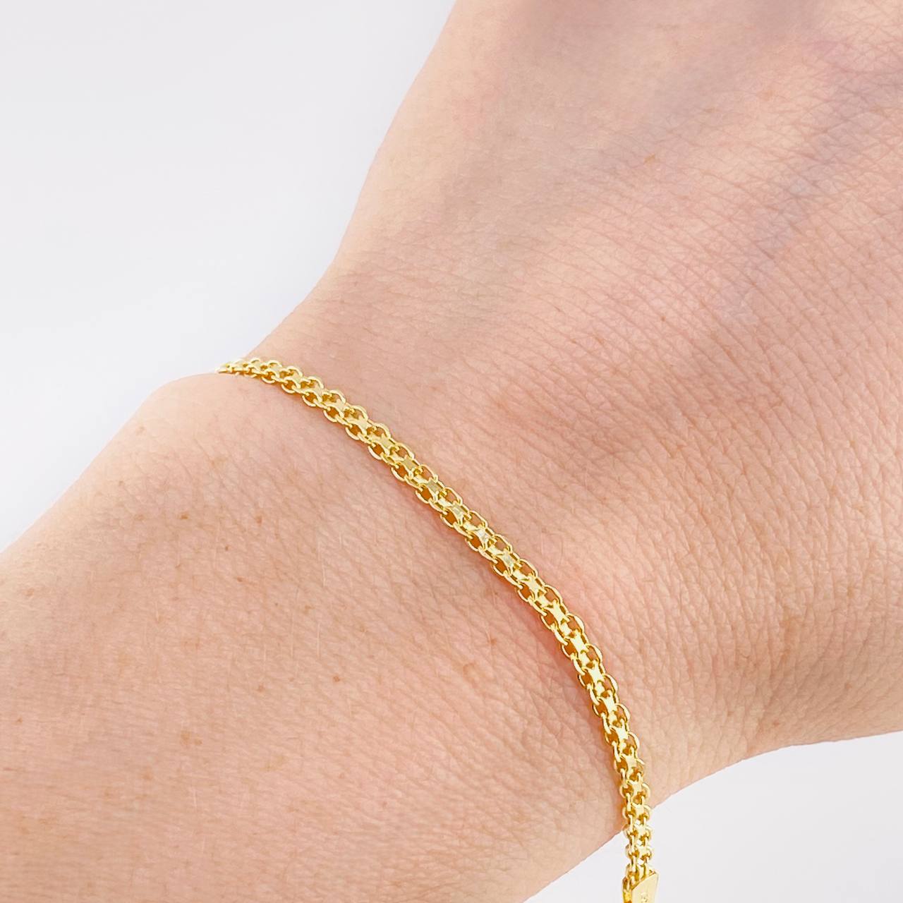 Bismark Bracelet 3.3 g / 7 1/2 in / 2.55 mm 18K Yellow Gold