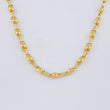 Cadena Rustica Burbuja 14.3 g / 23 1/2 in / 4,7 mm Oro Amarillo 18K