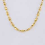 Cadena Rustica Burbuja 14.3 g / 23 1/2 in / 4,7 mm Oro Amarillo 18K