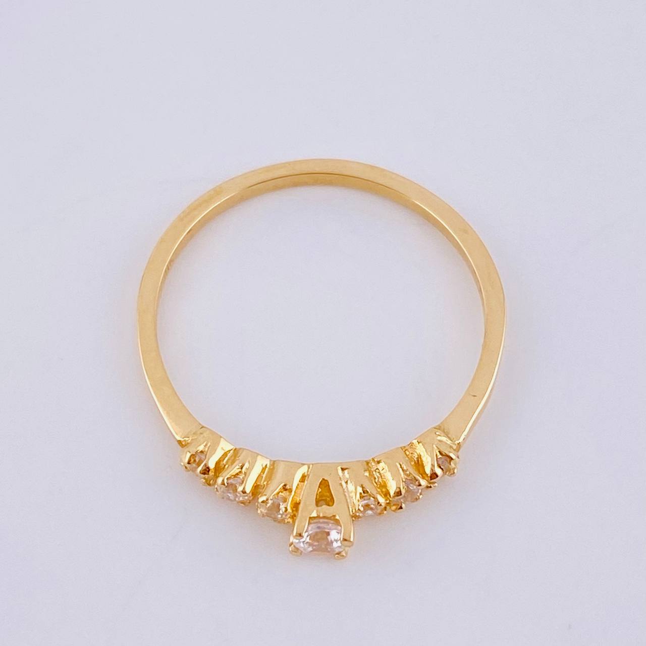 Sparkling Solitaire Ring 1.5 g / T6 1/4 18K Yellow Gold