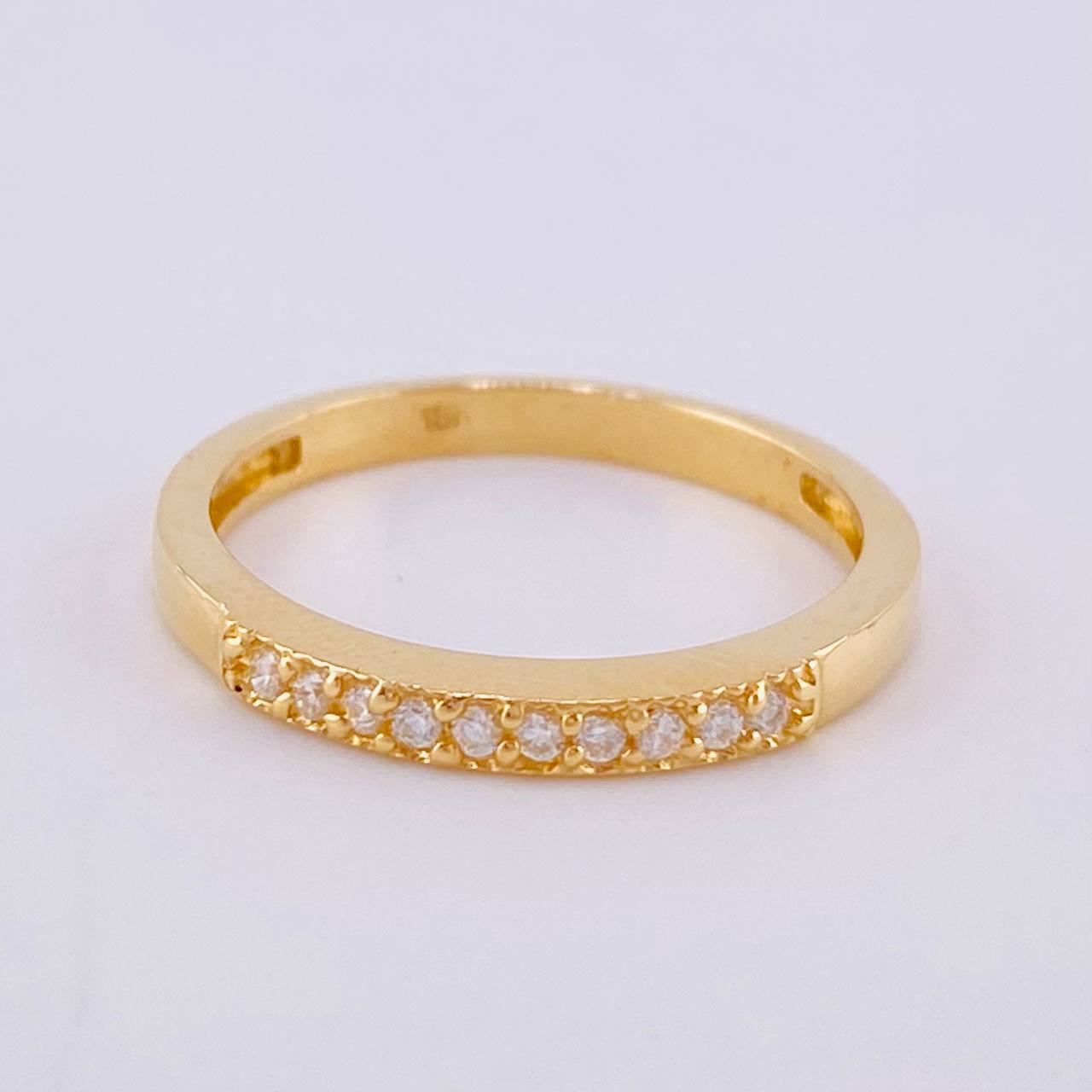 Internal Channel Ring 2.45 g / T7 18K Yellow Gold