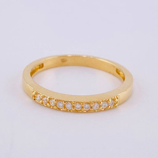 Internal Channel Ring 2.45 g / T7 18K Yellow Gold