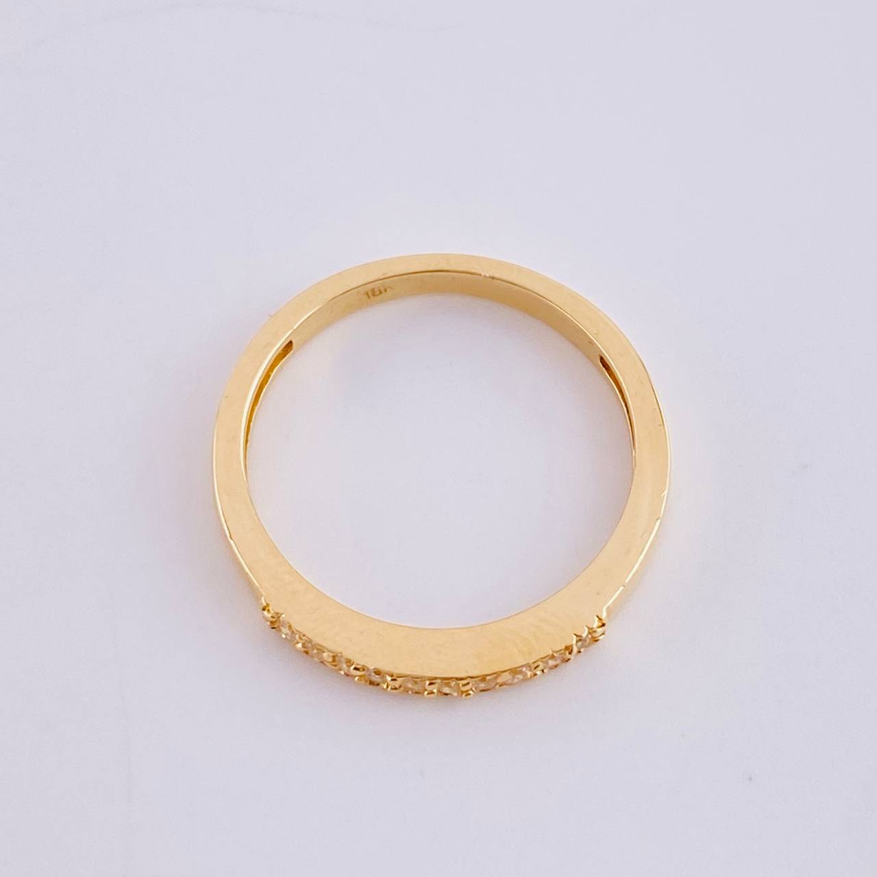 Internal Channel Ring 2.45 g / T7 18K Yellow Gold