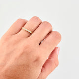 Internal Channel Ring 2.45 g / T7 18K Yellow Gold