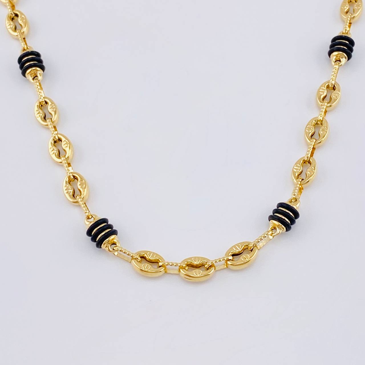 Cadena Rustica Gc 15.85 g / 23 1/2 in / 5,3 mm Oro Amarillo 18K