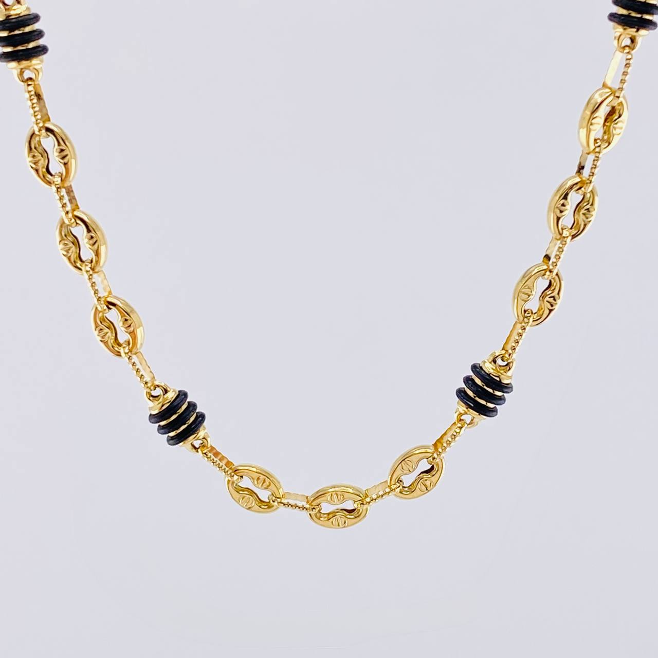 Cadena Rustica Gc 15.85 g / 23 1/2 in / 5,3 mm Oro Amarillo 18K