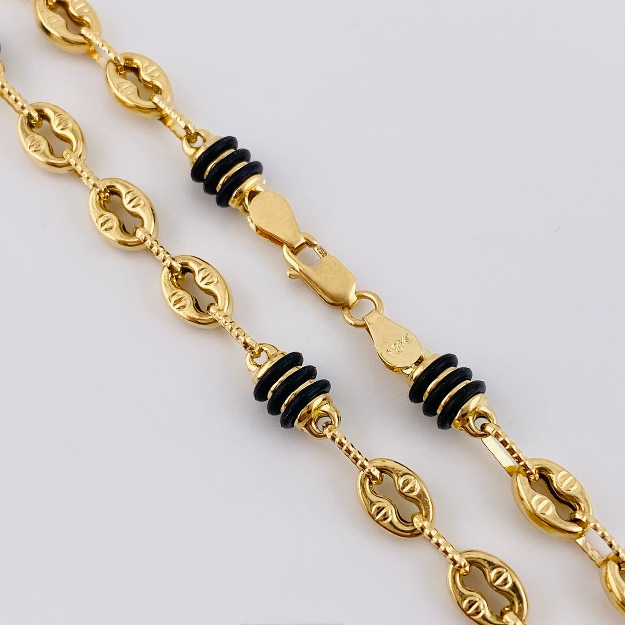 Cadena Rustica Gc 15.85 g / 23 1/2 in / 5,3 mm Oro Amarillo 18K