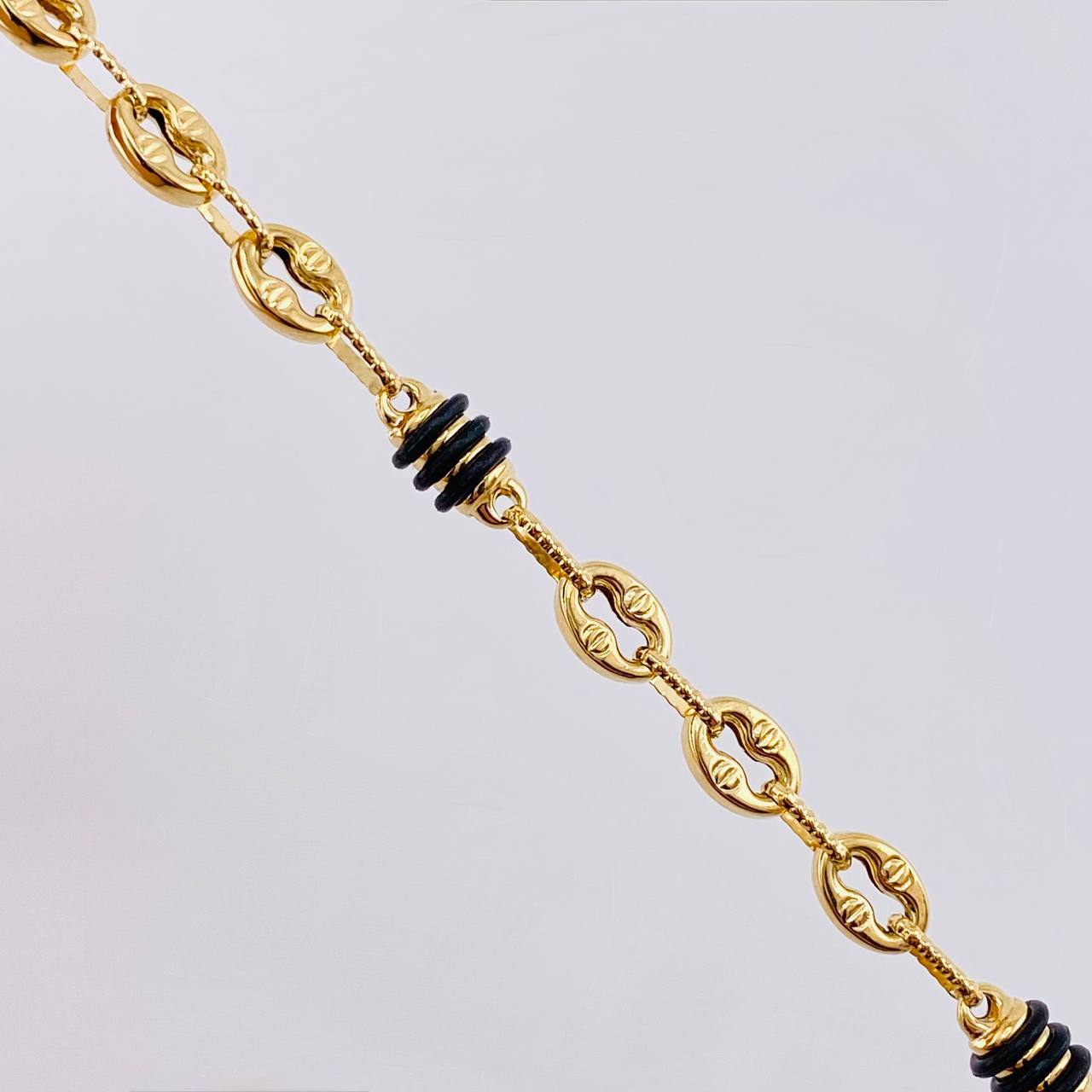 Cadena Rustica Gc 15.85 g / 23 1/2 in / 5,3 mm Oro Amarillo 18K