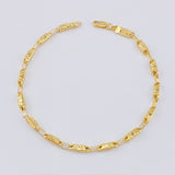 Pulso Rustico 4.6 g / 7 3/4 in / 3,6 mm Oro Amarillo 18K