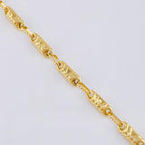 Pulso Rustico 4.6 g / 7 3/4 in / 3,6 mm Oro Amarillo 18K