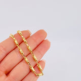 Pulso Rustico 4.6 g / 7 3/4 in / 3,6 mm Oro Amarillo 18K