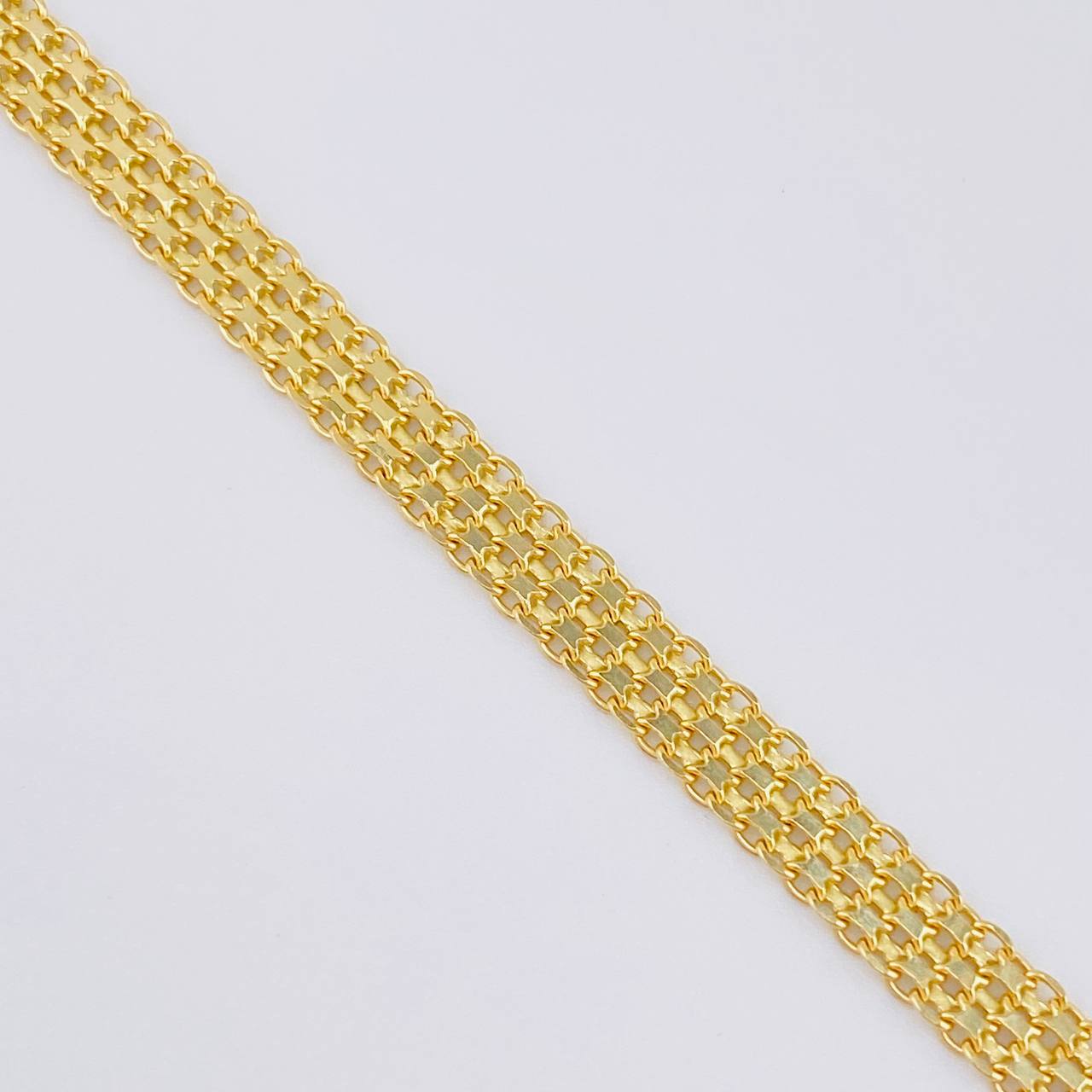 Pulso Chino 7.1 g / 8 1/4 in / 5,1 mm Oro Amarillo 18K