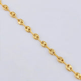 Anklet GC 2.95g / 9 3/4 in / 3.9mm Yellow Gold 18K
