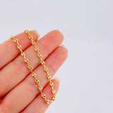 Bracelet GC 2.25g / 7 3/4 in / 3.2mm Yellow Gold 18K