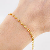 Bracelet GC 1.9g / 7 3/4 in / 3.1mm Yellow Gold 18K