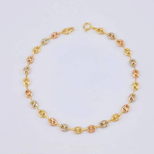 Pulso GC 2.35g / 8 1/4 in / 3.25mm Tres Oros 18K