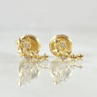 Stud Earrings Stars 0.65gr / 18K Gold ©