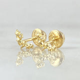Stud Earrings Stars 0.65gr / 18K Gold ©