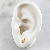Stud Earrings Stars 0.65gr / 18K Gold ©