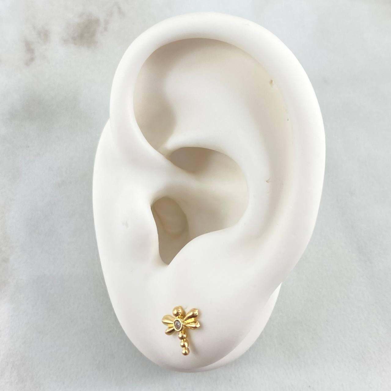 Dragonfly Stud Earrings 0.9gr / 18K Gold ©