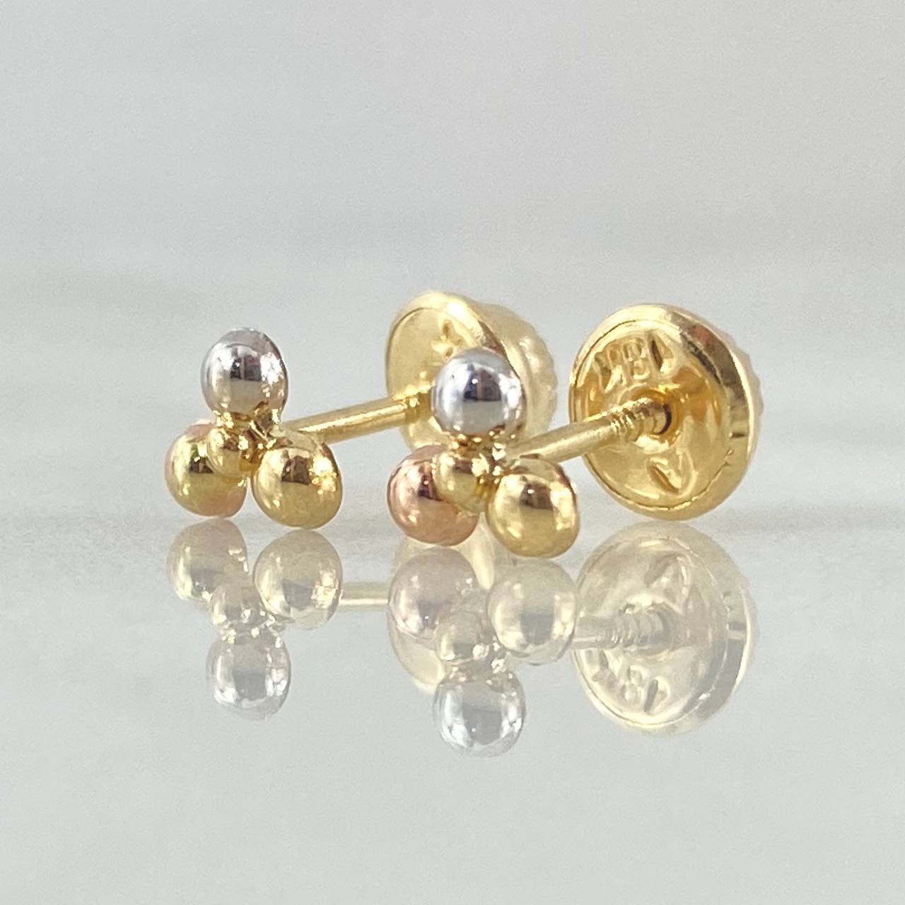 Topos Trio Bolas 0.5gr / Oro 18K ©