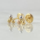 Topos Trio Bolas 0.5gr / Oro 18K ©