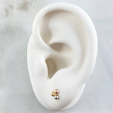 Topos Trio Bolas 0.5gr / Oro 18K ©