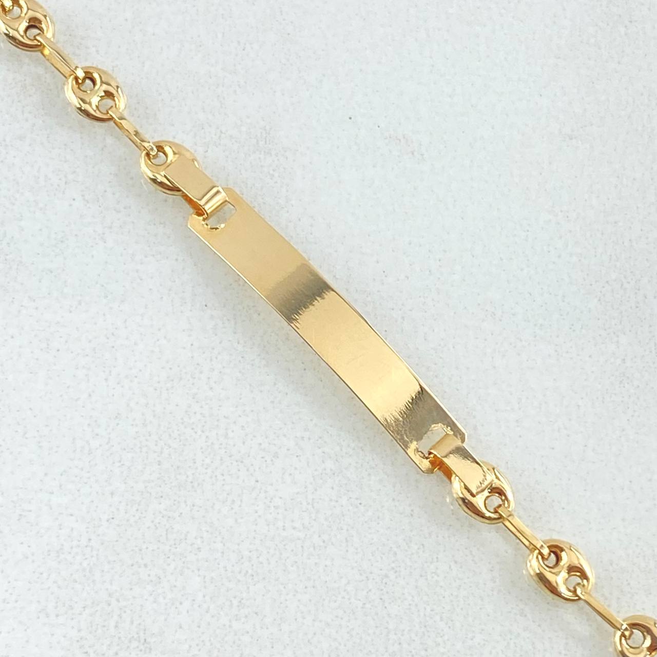 Pulso Bebé GC Placa 1.6gr / 15cm / Oro 18K