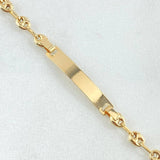 Pulso Bebé GC Placa 1.6gr / 15cm / Oro 18K