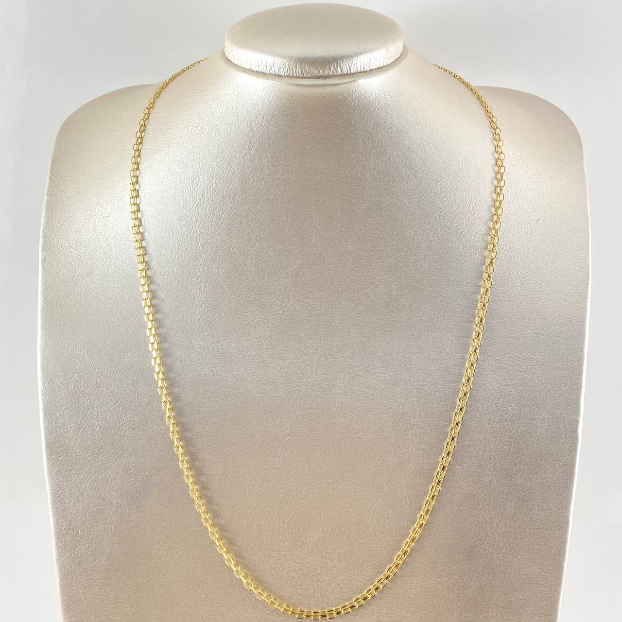 Bismark Chain 5.25gr / 23 1/2 in / 18K Gold +1