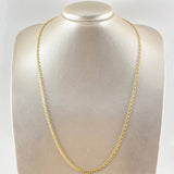 Bismark Chain 5.25gr / 23 1/2 in / 18K Gold +1