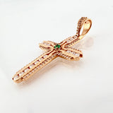Dije Cruz 4.2gr / 1 3/4 in / Oro Rosa 18K ©