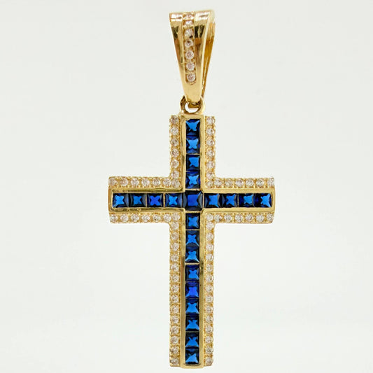 Dije Cruz 4.45gr / 1 3/4 in / Oro Amarillo 18K ©