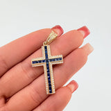 Dije Cruz 4.45gr / 1 3/4 in / Oro Amarillo 18K ©