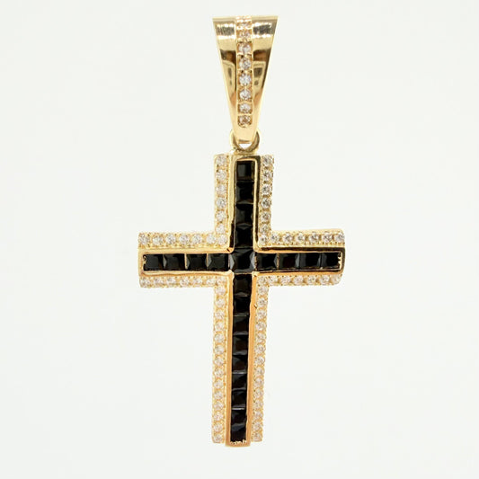 Dije Cruz 4.3gr / 1 3/4 in / Oro Amarillo 18K ©