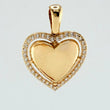 Dije Corazon 3.45gr / 1 in / Oro Amarillo 18K ©