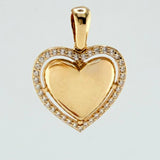 Dije Corazon 3.45gr / 1 in / Oro Amarillo 18K ©