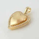 Dije Corazon 3.45gr / 1 in / Oro Amarillo 18K ©