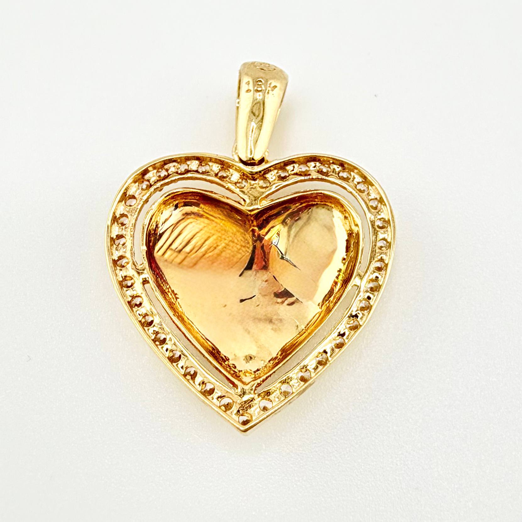 Dije Corazon 3.45gr / 1 in / Oro Amarillo 18K ©