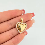 Dije Corazon 3.45gr / 1 in / Oro Amarillo 18K ©