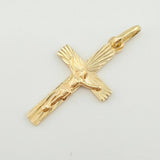 Dije Cruz Cristo 1.15gr / 1 in / Oro Amarillo 18K
