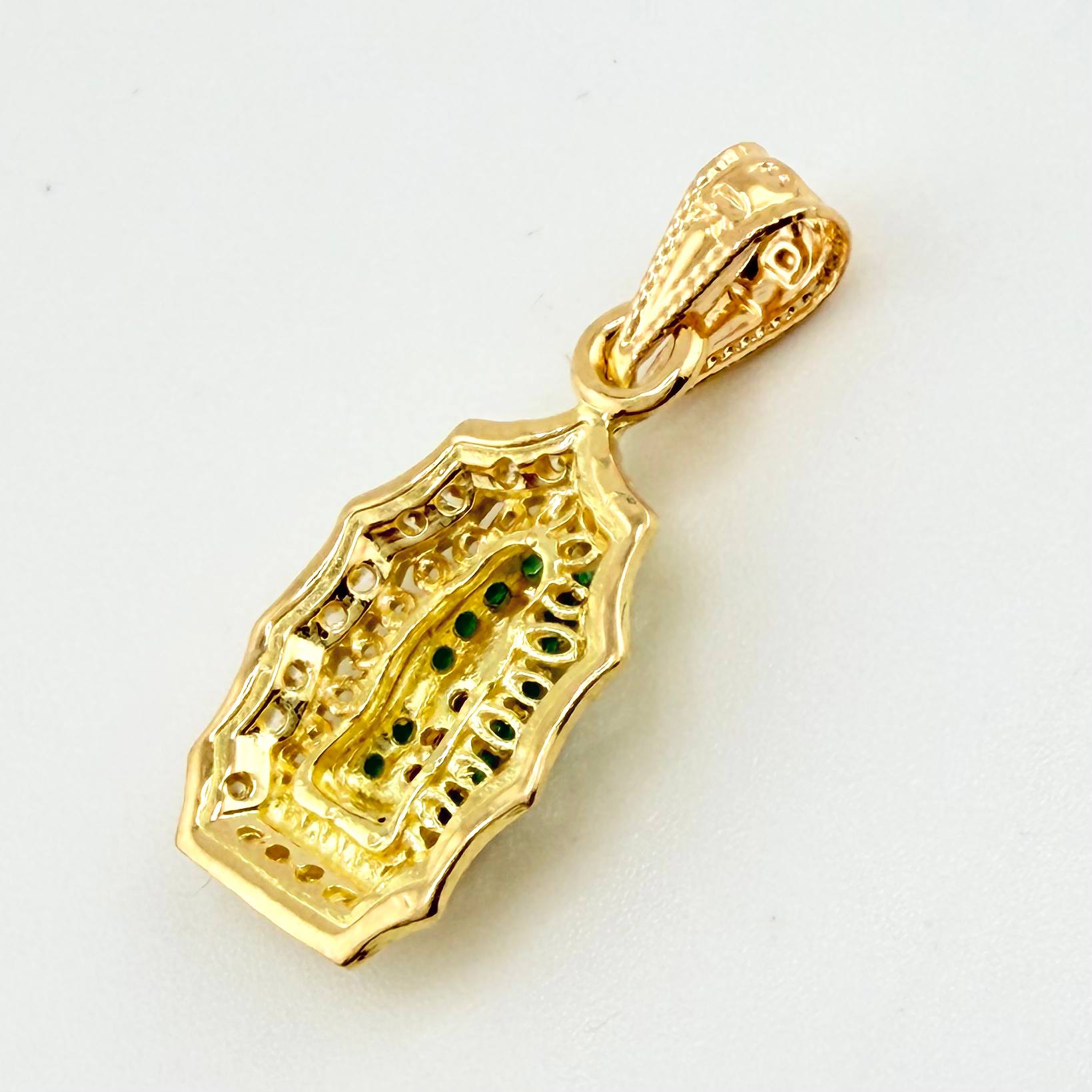 Dije Virgen Guadalupe 1.35gr / 1 in / Oro Amarillo 18K