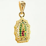 Dije Virgen Guadalupe 1.35gr / 1 in / Oro Amarillo 18K