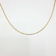 Flat Mariner Chain 1.5gr / 15 3/4 in / 1.3mm Yellow Gold +3 18K ©