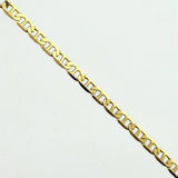 Flat Mariner Chain 1.5gr / 15 3/4 in / 1.3mm Yellow Gold +3 18K ©