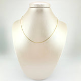 Flat Mariner Chain 1.5gr / 15 3/4 in / 1.3mm Yellow Gold +3 18K ©
